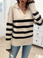 Women's Striped Sweater Vest