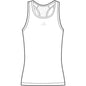 adidas Womens Techfit Training Tank Top White X-Large