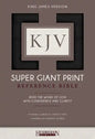 KJV Super Giant Print Bible - Imitation Leather