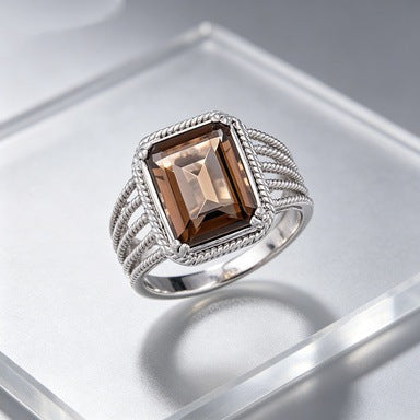 Womens Exquisitely Designed Diamond Ring
