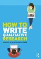 How to Write Qualitative Research - Paperback