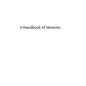 A Handbook of Heresies - Paperback