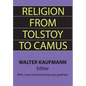 Religion from Tolstoy to Camus - Paperback