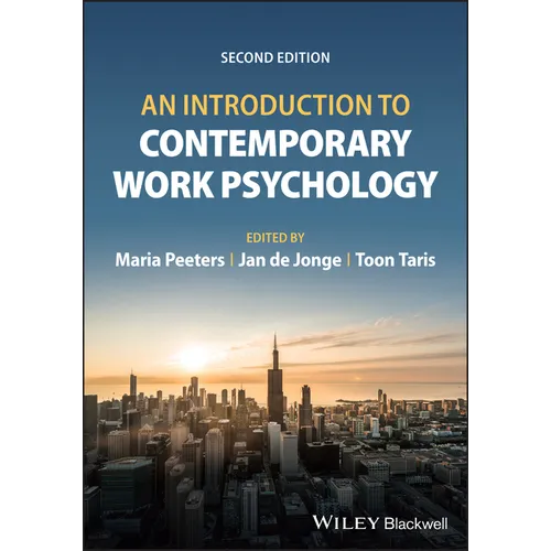 An Introduction to Contemporary Work Psychology - Paperback