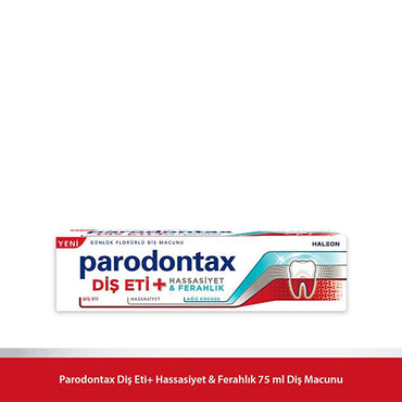 Parodontax Sensitive Teeth and Gum Health Toothpaste with Fluoride - Natural Mint Flavor, 2.54 fl oz