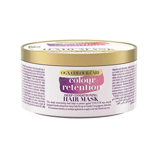 OGX Colour Retention Hair Mask - Sulfate-Free, UV Protection, 10.14 fl oz