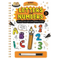 Help with Homework Letters & Numbers: Giant Wipe-Clean Workbook for 3+ Year-Olds - Spiral