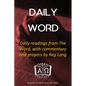 Daily Word: Daily readings from The Word, with commentary and prayers by Reg Lang - Paperback