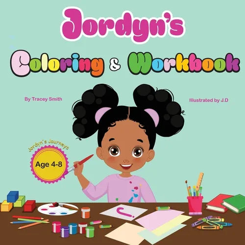 Jordyn's Coloring & Workbook - Paperback