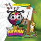 Ahvian The Creative: a Bilingual Cursive Writing Activity Book (Write, Learn, Draw & Cut) - Paperback
