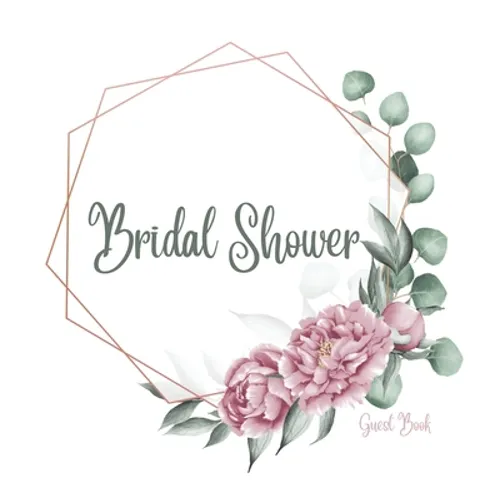 Bridal shower guest book with games - Hardcover