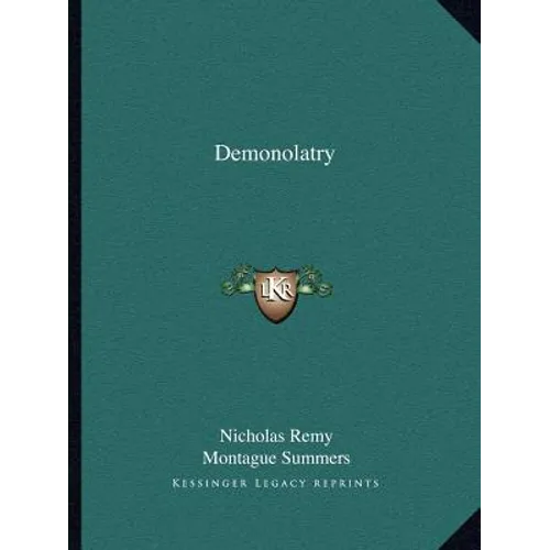Demonolatry - Paperback