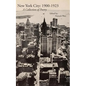 New York City: 1900-1923: A Collection of Poetry - Paperback