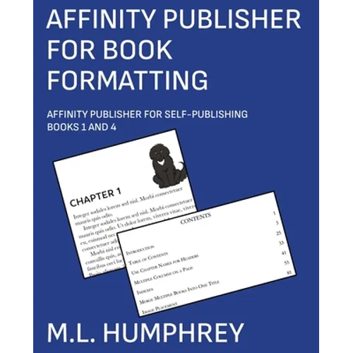 Affinity Publisher for Book Formatting - Paperback