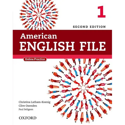 American English File Second Edition: Level 1 Student Book: With Online Practice - Hardcover