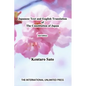 Japanese Text and English Translation of the Constitution of Japan - Paperback
