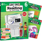 180 Days(tm) Reading, Writing and Math for Grade 6: 3-Book Set: Practice, Assess, Diagnose - Paperback