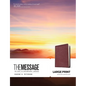 Message Bible-MS-Large Print Numbered - Imitation Leather