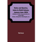 Notes and Queries, Index to Ninth Volume, January-June 1854; A Medium of Inter-communication for Literary Men, Artists, Antiquaries, Genealogists, etc - Paperback