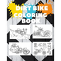 Motorcycles and Dirt Bike Coloring Book: Dirt Bike, Motocross and Racing Coloring Book for Adult and Kids Gift - Paperback