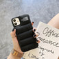 Fashion Brand Down Jacket Phone Case For iPhone