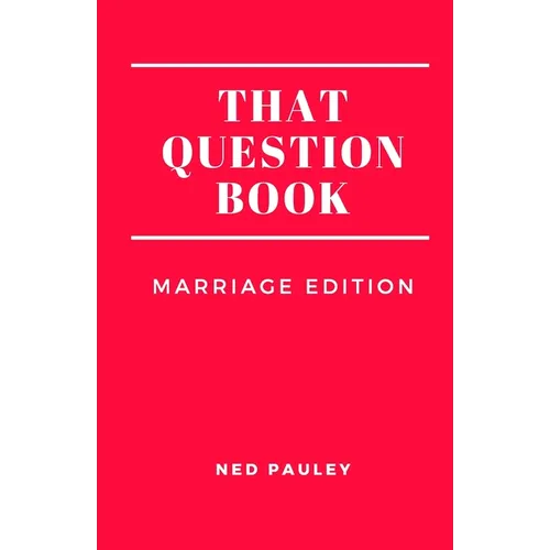 That Question Book: Marriage Edition - Paperback
