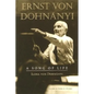 Ernst Von Dohnanyi: A Song of Life - Hardcover