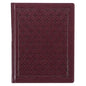 KJV Holy Bible, Large Print Note-Taking Bible, Faux Leather Hardcover - King James Version, Burgundy - Leather