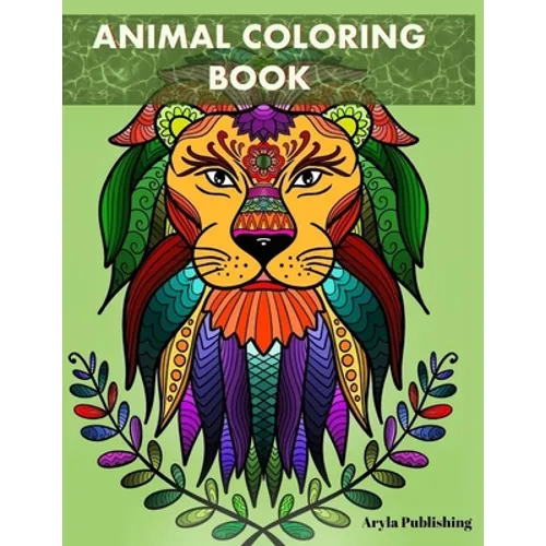 Animal Coloring Book: Adult Colouring Mandela Fun Stress Relief Relaxation and Escape - Paperback