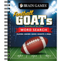 Brain Games - Football Goats (Greatest of All Time) Word Search: Players, Coaches, Games, Mascots, & More! - Spiral