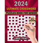 Ultimate Crossword Puzzles Book For Senior: Easy To Medium Crossword Puzzle Book For Adults 100 Puzzles With Solution. - Paperback