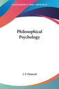 Philosophical Psychology - Paperback