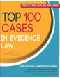 Top 100 Cases in Evidence Law: Legal Briefs - Paperback