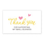 Thank You Card Coated Paper Card Thank You Gift Card Wrapping Card