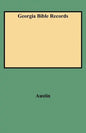 Georgia Bible Records - Paperback