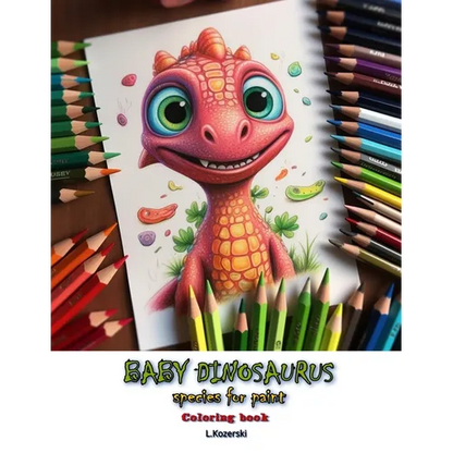Baby Dinosaurs: Species for Paint - Paperback