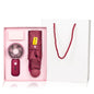 Creative Sunny Rain Small Umbrella Fan Gift Set