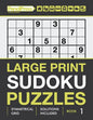 Large Print Sudoku Puzzles Book 1 - Paperback