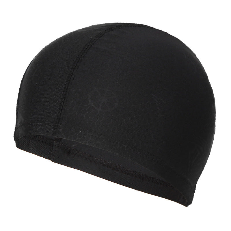 Mens Swim Cap Fabric Design Doesnt Constrict The Head Large Size