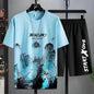 Short-sleeved Shorts Suit Men's Summer New Sports And Leisure