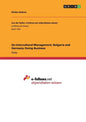 On Intercultural Management. Bulgaria and Germany Doing Business - Paperback