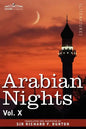 Arabian Nights, in 16 Volumes: Vol. X - Paperback