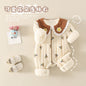 Winter Little Floral Baby Jumpsuits