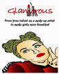 Glamorous girls: Makeup Coloring Book - Paperback