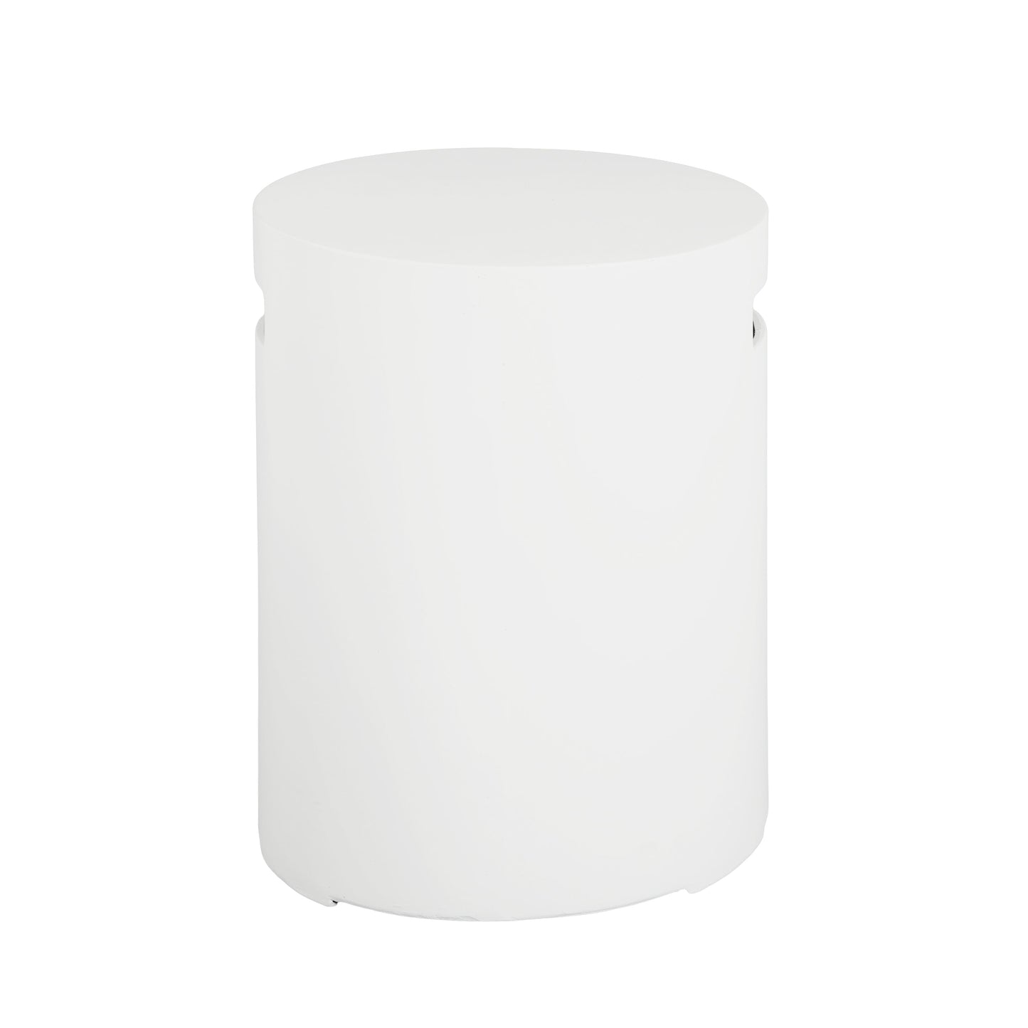 16x20 Inch MGO Propane Tank Holder Side Table, White
