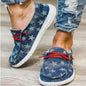 New creative muti-colored different fun patterned Canvas Shoes for Women
