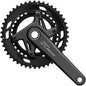 Shimano CUES FC-U6030-2 Crankset - 170mm 9/10-Speed 46/32t Asymmetric 110 BCD BLK