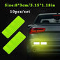 Car Truck Bumper Safety Reflective Warning Strip Stickers