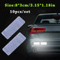 Car Truck Bumper Safety Reflective Warning Strip Stickers