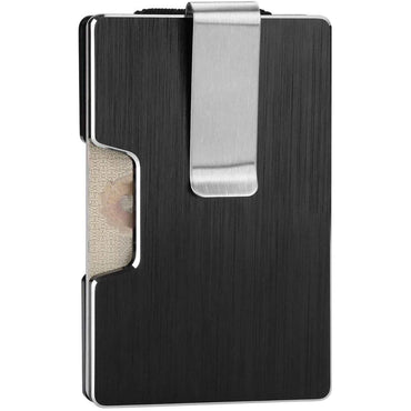 Carbon Fiber Pocket Money Clip Wallet with RIFD Card Blocking